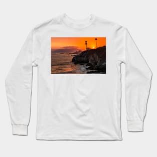 Sunset Over Pismo Beach Long Sleeve T-Shirt